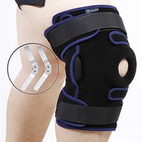 Nvorliy Plus Size Hinged Knee Brace Dual Strap Patellar Stabilization Design & High-Level Support for Arthritis, ACL, LCL, MCL, Meniscus Tear, TDislocation, Post-Surgery Recovery Fit Men & Women (XL)