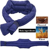 Heating Pad Microwavable Moist Therapy Reusable Extra Large Heavy Weighted Warm Heat Compress Pack for Back Pain Relief, Neck and Shoulders (2)