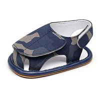 Baby Toddler Boys Sandals, ♥ Beyonds Hollow Out Camouflage Shoes, Soft Sole Anti-Slip Infant Summer Outdoor Shoes Newborn First Walker Crib Shoes Sneaker Loafers