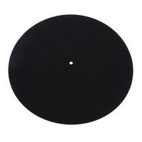 MagiDeal LP Vinyl Turntable Slipmat Record Wool Pads Anti-static Anti-vibration Mat
