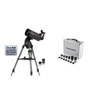 Celestron NexStar 127SLT Mak Computerized Telescope (Black) &  Eyepiece and Filter Kit - 14 Piece Telescope Accessory Set