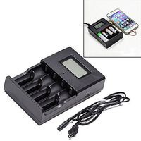 MaximalPower FC996 4-Port Universal Smart Charger for AA AAA 18650 RCR123A NiMh NiCd Li-ion