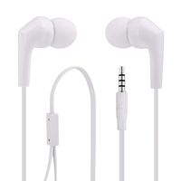 Earphones Headphones, MAS CARNEY MT826 in-Ear Earbud with mic High Definition Noise Isolating Tangle Free with Pure Sound and Powerful Bass for All 3.5mm Music Device.