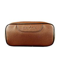 OLD FOX PU Leather Tobacco Pipe Pouch Case Bag Holder for 2 Pipes