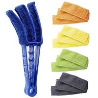 Daxin Microfiber Blind Duster,Cleaner Brush for Window Shutters Vent Air Conditioner, Dust Collector Cleaning Cloth Tool