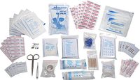 First Aid Kit Refill - 100 Piece - Extra Replacement Supplies for First Aid Kits, Loose Packed Restock Supply Pack