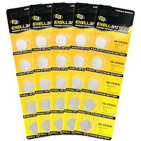 5X 5pack Exell EB-CR1616 3V Lithium Coin Cell Battery Replaces DL1616, ECR1616, BR1616, 280-209, DL1616B, BR1616-1W, CR1616-1W, KCR1616, LM1616, 5021LC, L11, L28