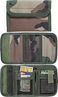 Camouflage Deluxe Tri-Fold ID Commando Wallet