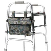 GUOER Walker Bag Suitable for Multiple Walking Aids Rollator Bag Multi-Size Multiple Colors (7.8Wx9.8L in,Color9808)