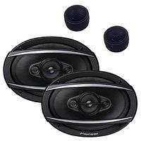 Pioneer TS-A6960F 6x9 4-Way 450 Watts Coaxial Speakers W/Free Pair of Tweeters