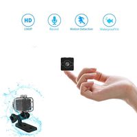 Spy Camera - 1080P Full HD Hidden Camera with 155 Degree Wide Angle and Night Vision, Mini Waterproof Sport Camera for Riding Bike and Motorcycle, Swimming, Diving and Skiing