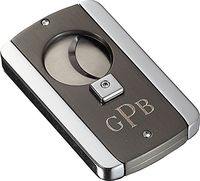 Personalized Visol Axe Satin Gunmetal Finish Cigar Cutter with Free Engraving