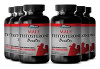 Siberian Ginseng Extract - Male Testosterone Booster - Increases physical health for men (6 Bottles 360 Tablets)
