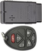 APDTY 121927 Keyless Entry Replacement Key Fob Transmitter Fits Select 2010-2017 Chevrolet Express or GMC Savana Van (Models with remote start software; Replaces Only 20970807 or 22950621)