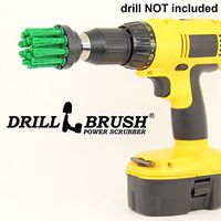 Small Diameter Long Bristle Power Scrub and Cleaning Brush Automotive Home Garage and Boat Cleaning