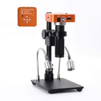HAYEAR Full Set 21MP 2K 1080P 60FPS Full HD HDMI USB C-Mount Electronic Industry Microscope Camera Kit for PCB Repair Portable