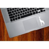 FocEnterprises GIRAFFE EATING TRACKPAD / KEYPAD / PALM REST VINYL DECAL STICKER FOR MACBOOK NOTEBOOK LAPTOP