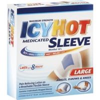 Icy Hot Pain Relief Sleeves Knee & Ankle - Box of 3