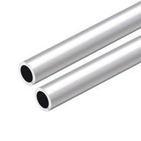 uxcell 6063 Aluminum Round Tube 300mm Length 16mm OD 12mm Inner Dia Seamless Aluminum Straight Tubing 2 Pcs