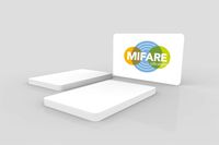 NXP MIFARE Ultralight C ISO PVC Cards, Blank White, Gloss Finish (100 Pack)