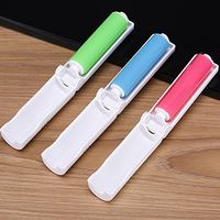 2 Pcs Reusable Sticky Picker Set Cleaner Brush Magic Folding Pocket Travel Dust Pet Hair Dandruff Remover Sticky