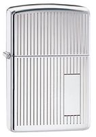 Zippo Engine Turned HP Chrome - 350