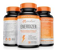 #1 Best Energy Pills with Caffeine, Ginseng, Taurine, B Vitamins + All Day, No Crash Jitter-Free Performance Booster Supports Smooth Energy, Memory & Alert Focus for Men & Women - Natural Supplement