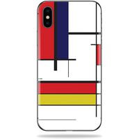 MightySkins Skin Compatible with Apple iPhone X - Deco | Protective, Durable, and Unique Vinyl Decal wrap Cover | Easy to Apply, Remove, and Change Styles | Made in The USA