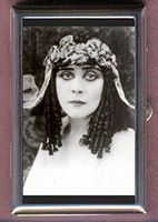 Theda Bara Silent Movie Star Vamp Decorative Pill Box