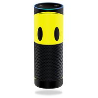 MightySkins Skin Compatible with Amazon Echo/Amazon Echo Plus wrap Cover Sticker Skins Smiley Face