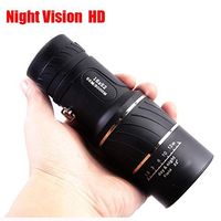 Telescope Super High Power Monocular Dual Focus Portable HD Optics BAK4 Night Vision Monocular for Camping Wildlife Hunting Surveillance Sporting Events Waterproof Optics Zoom Bright