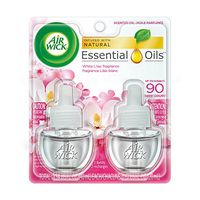 Air Wick Scented Oil White Lilac Air Freshener (2X.67) oz (Pack of 4)