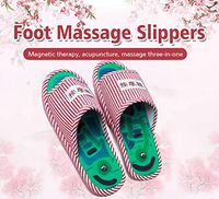 Women Reflexology Foot Massage Slippers Magnetic Acupoint Slipper Massage Relaxation Pain Relief Health Foot Care Shoes