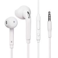 Plarges 3.5mm Wired with Microphone in- Ear Phone Earphones Earbuds Headphones
