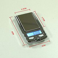 Car Key Style Mini Digital Pocket Jewelry Scale