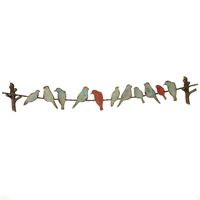 Midwest CBK Birds on a Wire Metal Wall Art Home Decor Large 40 inch