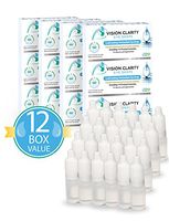 Vision Clarity Eye Drops with 1% Carnosine (NAC Drops), Lubricants, 12 Box Discount, 2 Vials per Box, 120 ml Total
