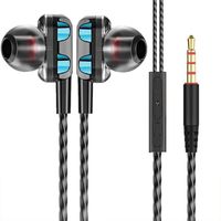 Diaper Wired 3.5mm Earphone Noise Cancelling Music Headset with Mic Headphones