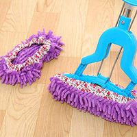 Dickin Creative Superfine Fiber Lazy Cleaning Wipe Mopping Floor Shoe Cover Dust Cloths