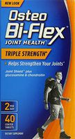 Osteo BiFlex Triple Strength Glucosamine Chondroitine Joint Supplement, 40 Count