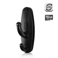 WISEUP 16GB Wall Mounted Hidden Camera Hook Coat Hanger Mini Video Recorder with 2.5 Hours Recording Time (H200)