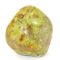 Green Opal Crystal Polished Carving Madagascar Large 5" 1.285 KG