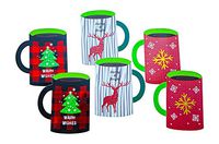 Christmas Gift Card Money Cash Check Holder Gift Box (Set of 6)