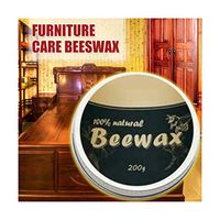 LLguz Beeswax Cleaner Repair Cream,Bee Wax Oil Coating Paste Restorer Remover Conditioner Maintenance Agent Beewax for Wood Furniture Seasoning Polishing Care,20/200g