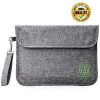 TWRmbo Smell Proof Bag 10 Inch x 7.5 Inch Portable-Odor Proof Pouch Eco-Friendly Materials -Multiple Pockets Waterproof-Odor-Skunk Smell Inside-Smell Proof Container-Dog-Tested Discrete Herb Bags