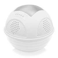 Pyle PWR95SWT Aqua SunBlast Floating Bluetooth Waterproof Pool Speaker System with Solar Panel Rechargeable Battery and FM Radio