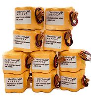BR-2/3AGCT4A (A98L-0031-0025) 6V 2900mAH Backup Battery for Fanuc Controls (Qty 10 Value Pack!)(1 Year Warranty!)