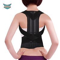 Back Brace Posture Corrector Fully Adjustable Improves Posture and Provides Lumbar Support For Lower and Upper Back Pain 5 Size