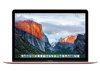 Apple MacBook (MMGL2LL/A) 256GB 12-inch Retina Display (2016) Intel Core M3 Tablet - Rose Gold (Renewed)