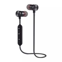 Sports Bluetooth Earbuds Cell Phone Headsets Wireless Earphone For Gym Running Workout Bluetooth Headsets For iphone x/8/8plus/7/6/5 (black)